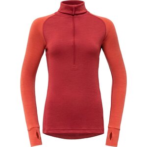 Devold Expedition Merino 235 Zip Neck Womens, Beauty/Coral, M