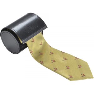 Alan Paine Silk Tie - Standing Pheasant, Gold