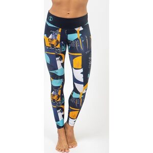 Fourth Element Hydro Leggings Fin Collection Women's, Midnight Pattern, UK 8