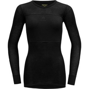 Devold Wool Mesh Woman Shirt, Caviar (black), XS