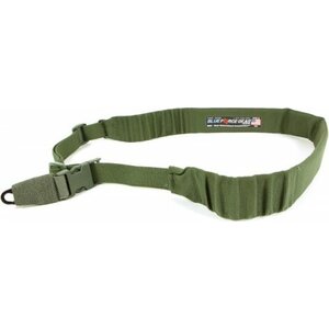 Blue Force Gear UDC Padded Bungee Single Point Sling, HK hook, OD Green