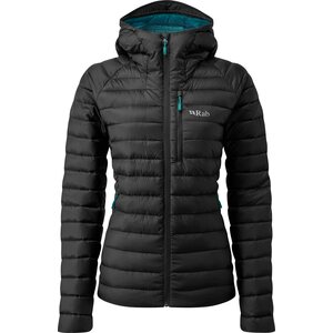 Rab Microlight Alpine Down Jacket Womens, Black, XS (UK 8)