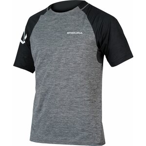Endura Singletrack S/S Jersey, Pewter Grey, XXL