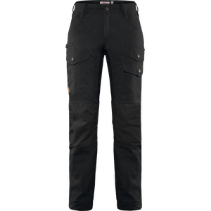 Fjällräven Vidda Pro Ventilated Trousers Womens, Black (550) (2022), 44, Regular