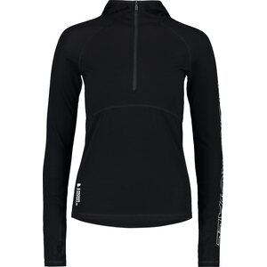 Mons Royale Bella Merino Long Sleeve Hood Womens, Black, XS