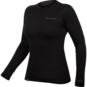 Endura Baa Baa Blend L/S Baselayer Womens, Black, XS