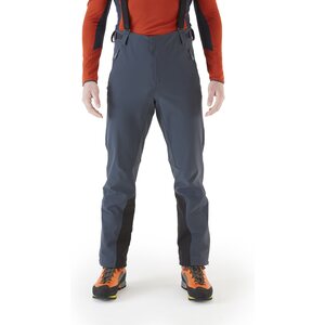 Rab Ascendor Alpine Softshell Pants Mens, Ebony, S (30")