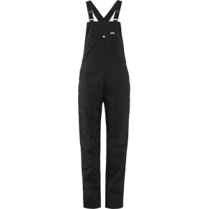 Fjällräven Vardag Dungaree Trousers Womens, Black (550), XS