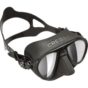 Cressi Calibro, Dark Frame, Black / Black + HD Mirrored lens