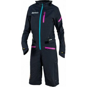 Dirtlej Dirtsuit Pro Edition Ladies, Black Azure / Turquoise, S