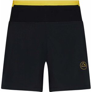 La Sportiva Ultra Distance Short 7" Mens, Black / Yellow, XL