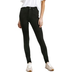 Duer Four Way Flex Denim High Rise Skinny Womens, Black, 26", 28"