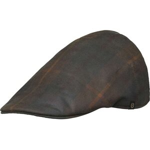 Chevalier Torre Sixpence Cap, Hunter Brown Checked, 59