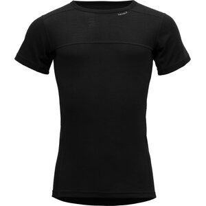 Devold Lauparen Merino 190 Base Shirt Mens, Black, S