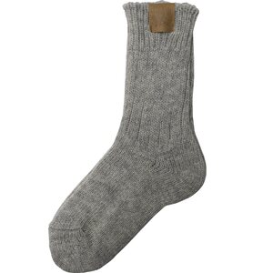 Suomen luonnonsuojeluliiton Luontokauppa Pinnan Alla Villasukat, Jäkälänharmaa, 37-39, Pitkävartiset
