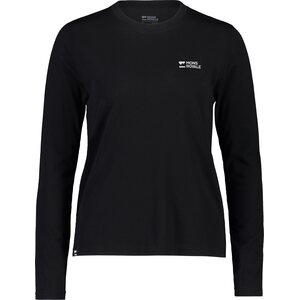 Mons Royale Icon Merino Long Sleeve Womens, Black, S
