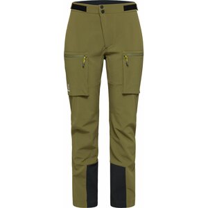 Haglöfs Roc Winter Softshell Pant Womens, Olive Green, 36