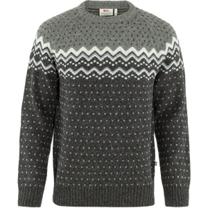 Fjällräven Övik Knit Sweater Mens, Dark Grey/Grey (030-020), XXL