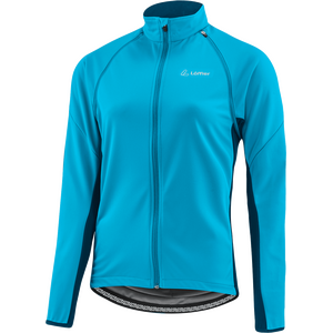 Löffler Bike Zip-Off Jacket San Remo 2 WS Light Womens, Topaz / Deep Water (447), 36