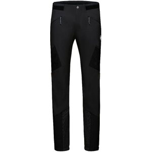 Mammut Aenergy IN Hybrid Pants Mens, Black-Vibrant Orange, 54