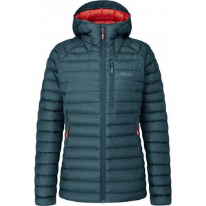 Rab Microlight Alpine Long Jacket Womens, Orion Blue, S (UK 10)