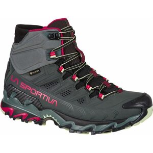 La Sportiva Ultra Raptor II Mid Leather GTX Wide Womens, Charcoal/Cerise, EUR 37