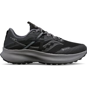 Saucony Ride 15 TR GTX Womens, Black/Charcoal, EUR 37.5 (US 6.5)