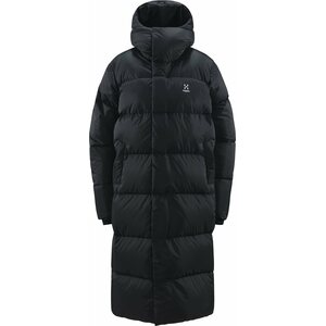 Haglöfs Long Down Parka Womens, True Black, S