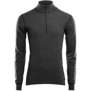Aclima Warmwool Mockneck Mens, Marengo / Jet Black, S