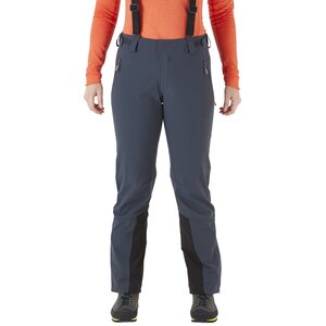 Rab Ascendor Alpine Softshell Pants Womens, Ebony, S (UK 10)