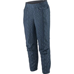 Patagonia Hampi Rock Pants Womens, Intertwined Hands: Smolder Blue, 12, Regular