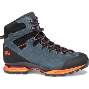 Hanwag Makra Trek GTX Mens, Steel/Orange, EUR 40.5 (UK 7.0)