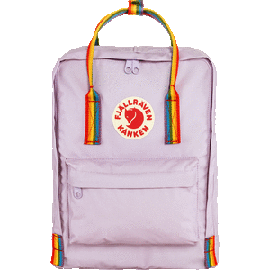 Fjällräven Kånken Rainbow, Pastel Lavender / Rainbow (457-907)