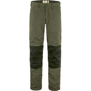 Fjällräven Greenland Trail Trousers Mens, Laurel Green / Deep Forest (625-662), 44, Regular 32"