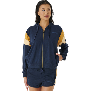 Rip Curl Run Swim Surf Zip Through II Womens, Navy, S