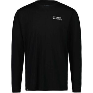 Mons Royale Icon Merino Air-Con LS Mens, Black (2024), S
