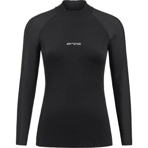 Orca Tango Thermal Rash Vest Womens, Black, M