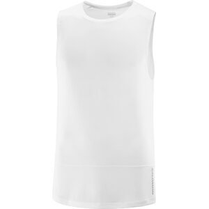 Salomon Cross Run Tank Mens, White, XL