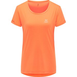 Haglöfs Ridge Hike Tee Womens, Flame Orange, S