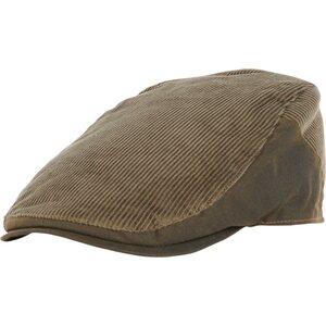 Barbour Alston Flat Cap, Olive, M
