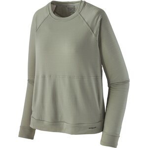 Patagonia Long Sleeved Cap Thermal Crew Womens, Sleet Green, S