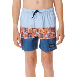 Rip Curl Pure Surf Block Volley Boy, Cool Blue, 12