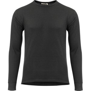 Aclima WoolTerry Crew Neck Mens, Jet Black, S