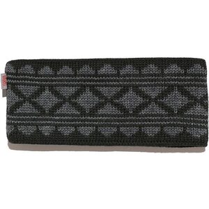 Varg Winter Headband, Grey with Green