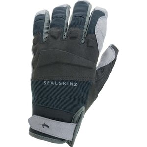Sealskinz Sutton Waterproof All Weather MTB Glove, Black / Grey & Light Grey, XXL