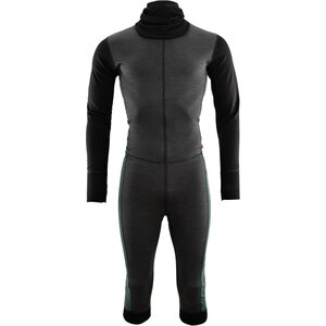 Aclima WarmWool Overall 3/4 Mens, Marengo / Jet Black / Green Gables, S