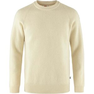 Fjällräven Övik Rib Sweater Mens, Chalk White (113), M
