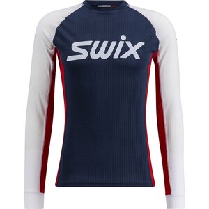Swix RaceX Classic Long Sleeve Mens, Dark Navy / Bright White, XL