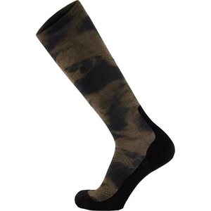 Mons Royale Atlas Merino Snow Sock, Olive Tie Dye, S (EUR 35-38)