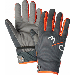 One Way XC Glove Universal, Asphalt Grey / Flame Orange, 12